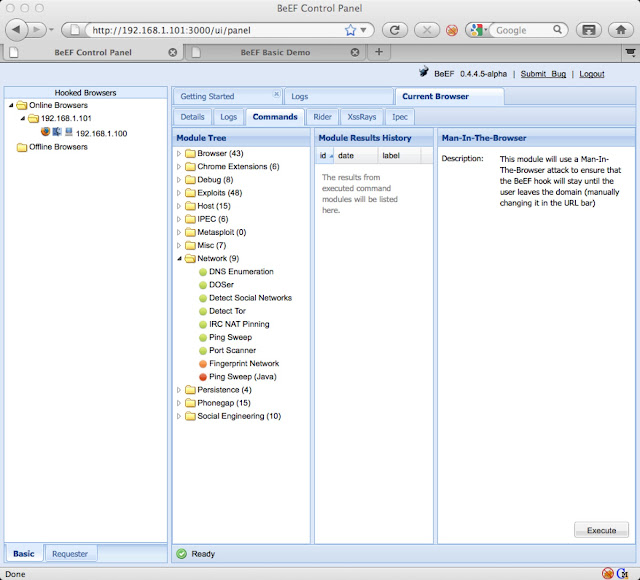 Getting Started with BeEF: The Browser Exploitation Framework