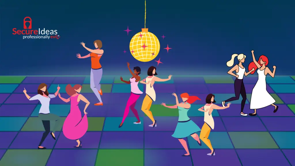 Nine Ladies Dancin' on Secured Networks
