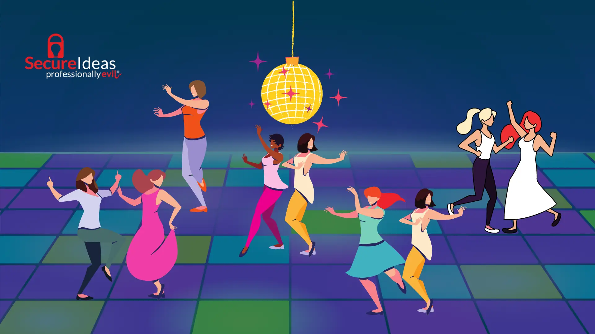 Nine Ladies Dancin' on Secured Networks