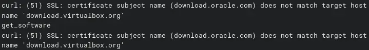 Oracle cert error when downloading VirtualBox
