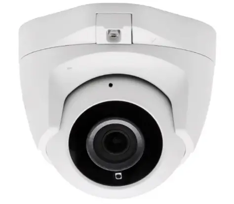ONVIF compliant dome camera with audio for indoor use