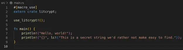 Adding the formatter to our code