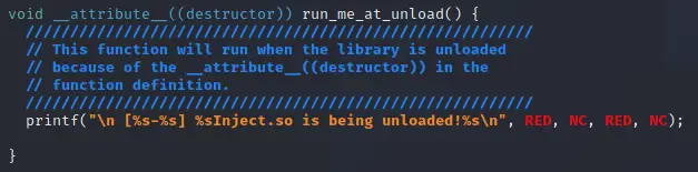 The run_me_at_unload destructor function