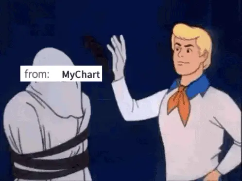 Scooby-Doo unmasking scene used as a metaphor for revealing the real sender behind a phishing email